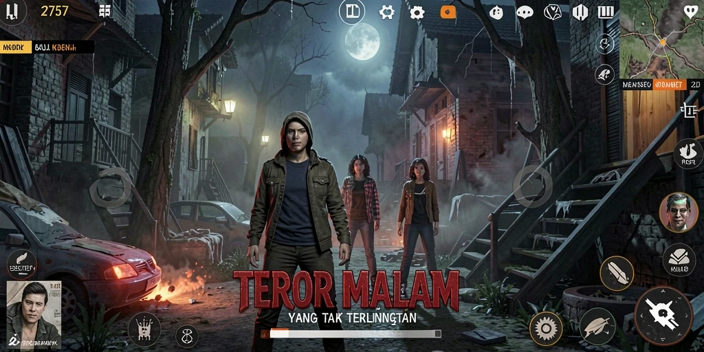 Gameplay mencekam yang menghadirkan ketakutan saat bermain.