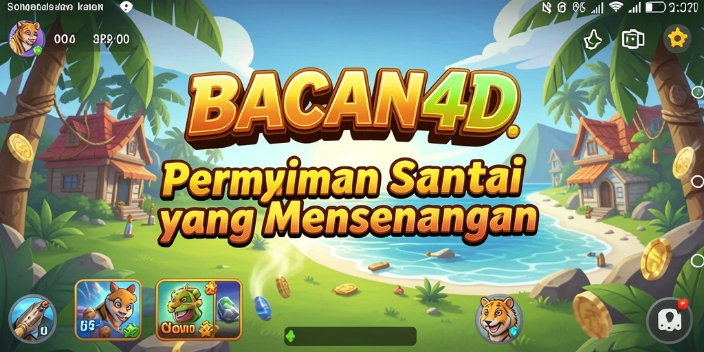 Tampilan gameplay BACAN4D yang menarik dan penuh warna.