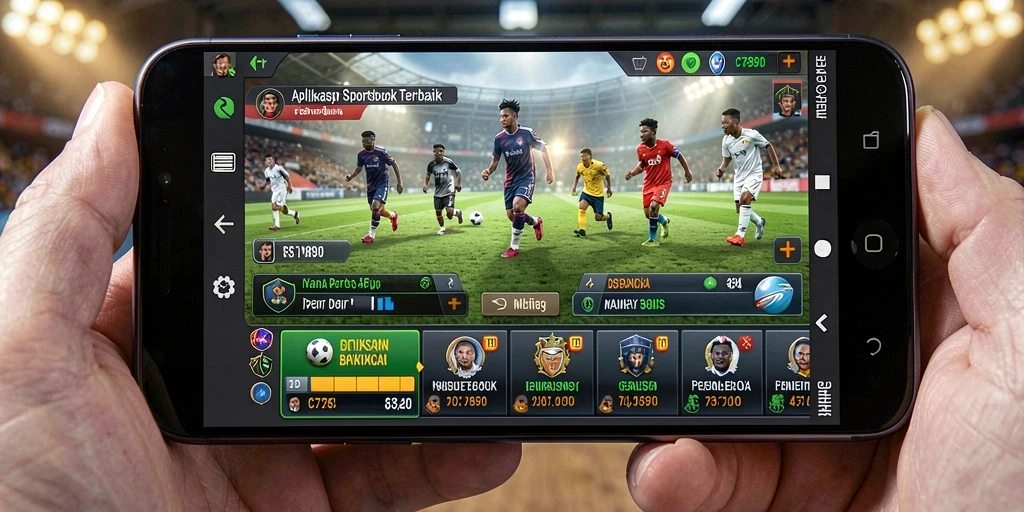 Tampilan screenshot C7890 menampilkan fitur taruhan olahraga yang menarik.