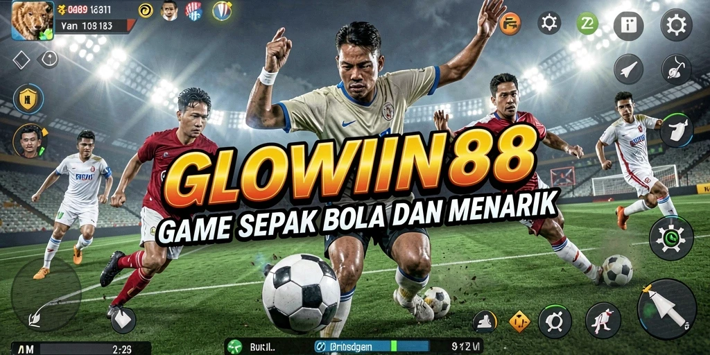 Tampilan utama gameplay GLOWIN88 yang seru dan menantang.