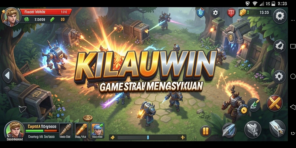 Tampilan gameplay KILAUWIN yang menarik dengan elemen strategi.