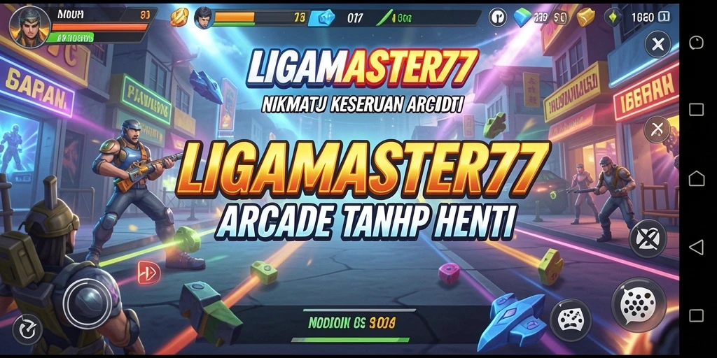 Tampilan gameplay seru dan mengasyikkan dari LIGAMASTER77.