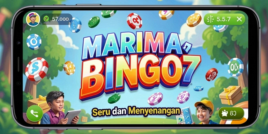 Tampilan gameplay Bingo yang menarik dan interaktif.