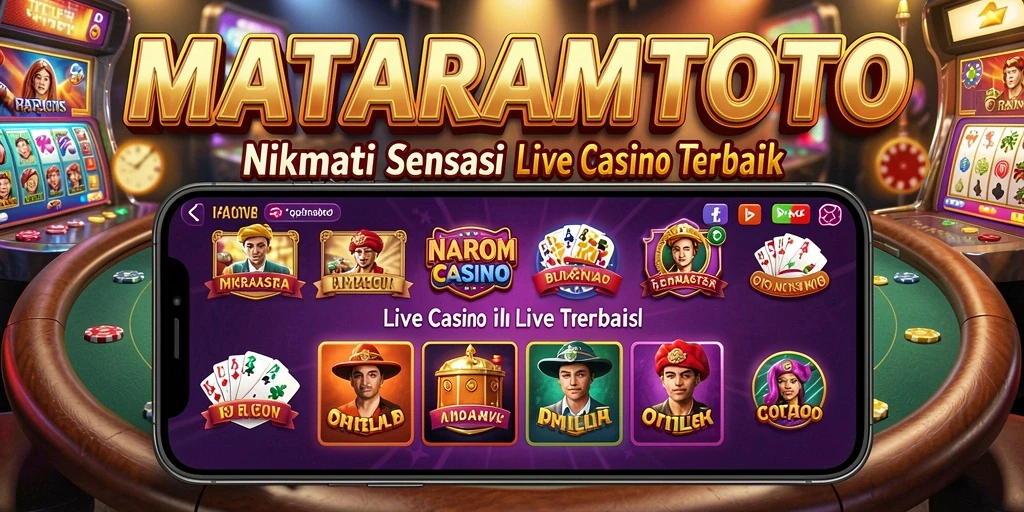Screenshot gameplay Live Casino yang mengasyikkan di MATARAMTOTO.