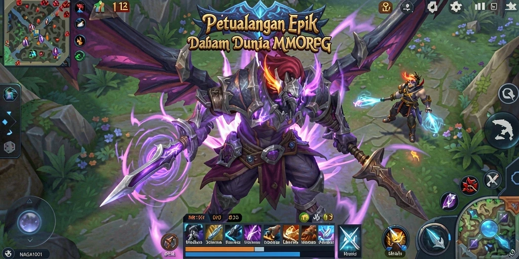 Tampilan gameplay NAGA1001 yang penuh aksi dan eksplorasi.