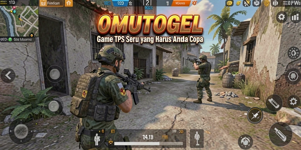 Tampilan menarik dari gameplay seru dalam OMUTOGEL.