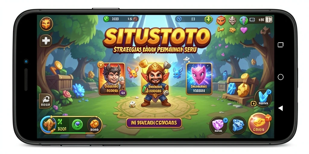 Tampilan gameplay SITUSTOTO yang menegangkan dan strategis.