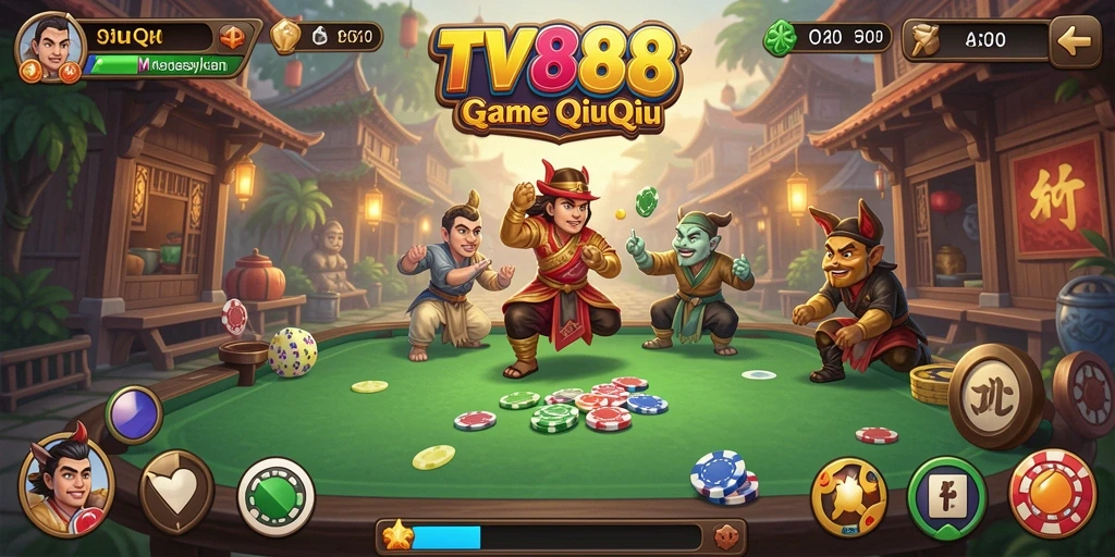 Gameplay seru QiuQiu di TV888 yang mengasyikkan.