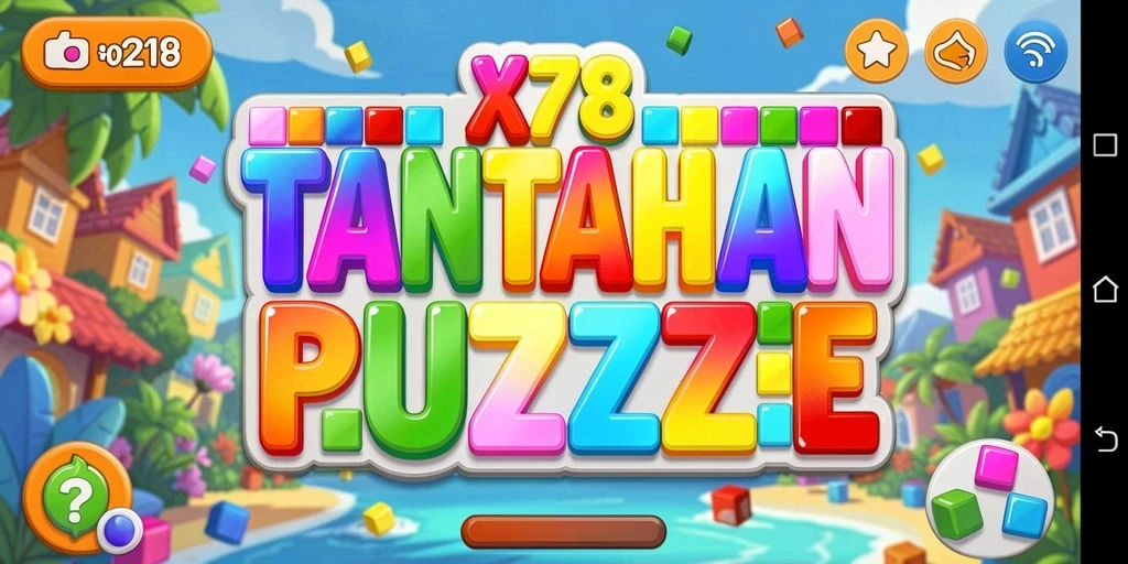 Screenshot gameplay X78 yang menunjukkan serunya menyelesaikan teka-teki.